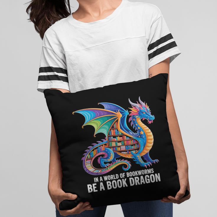 Be a Book Dragon Reading Pillowcase Be a Book Dragon Reading Pillowcase