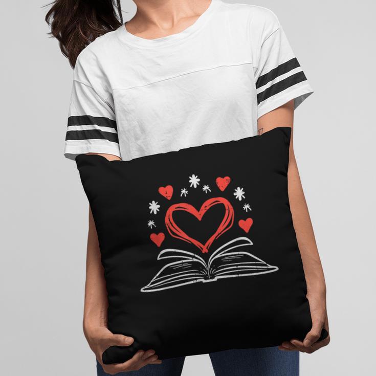 Book Heart Read Book Reading Librarian Men Women Kids Pillowcase
