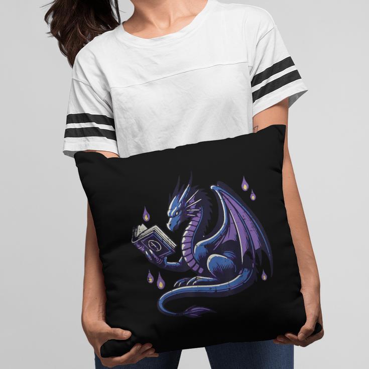 Book Lover Dragon Reading Cool Fantasy Women Girls Kids Men Pillowcase Book Lover Dragon Reading Cool Fantasy Women Girls Kids Men Pillowcase