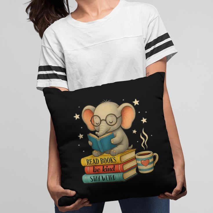 Book Lover Elephant Reading Books Library Read Books Be Kind Pillowcase Book Lover Elephant Reading Books Library Read Books Be Kind Pillowcase