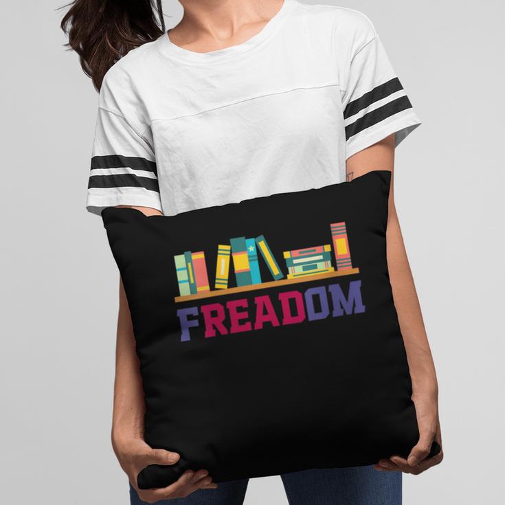 Book Lover Freedom Librarian Vintage Retro Reading Present Pillowcase