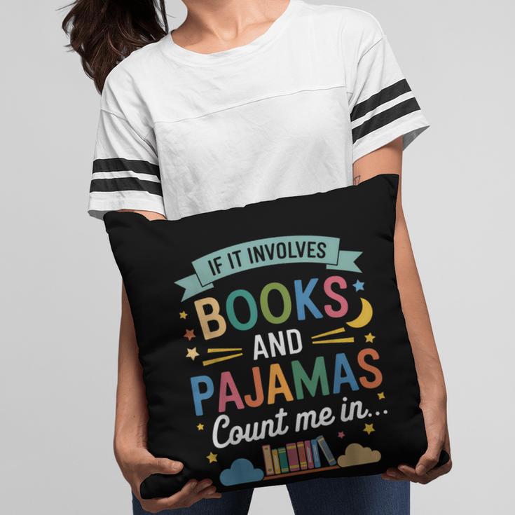 Book Lovers Reading Bedtime Cozy Pajama For Librarians Pillowcase Book Lovers Reading Bedtime Cozy Pajama For Librarians Pillowcase