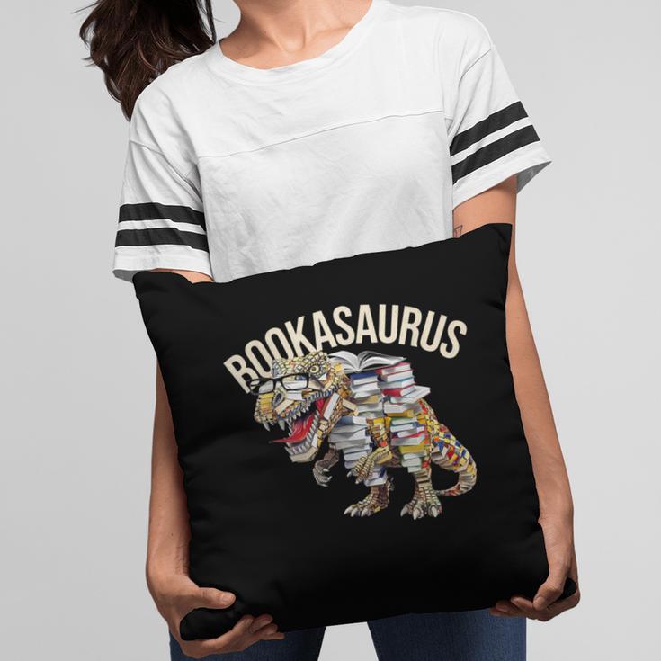 Book Reading Dinosaur T-Rex Dino Bookworm Pillowcase