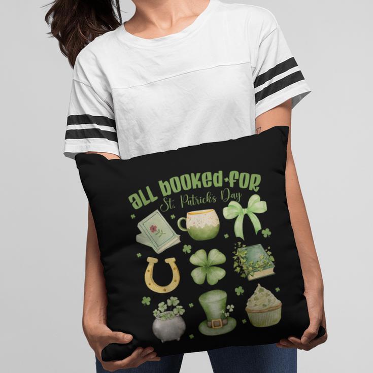 ALL Booked For St Patricks Day Bookish Leprechaun Bookworm Pillowcase ALL Booked For St Patricks Day Bookish Leprechaun Bookworm Pillowcase