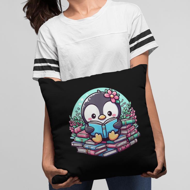 Bookish Penguin Heart A Readers Love Penguins Pillowcase Bookish Penguin Heart A Readers Love Penguins Pillowcase