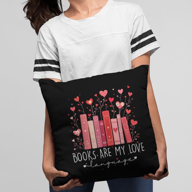 Books Are My Love Language Valentine Reads Bookish Club Pillowcase Books Are My Love Language Valentine Reads Bookish Club Pillowcase