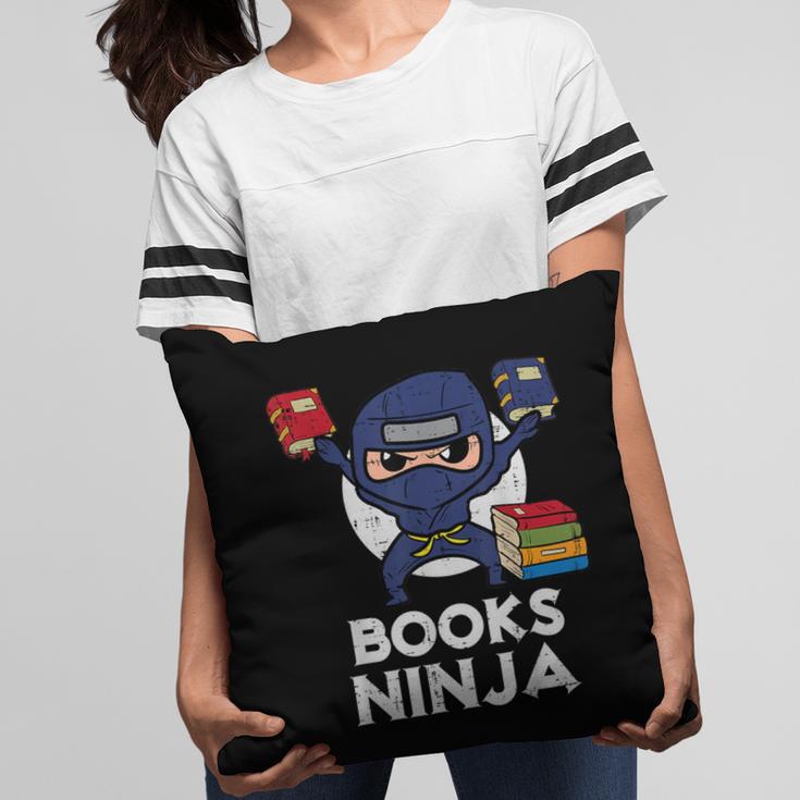 Books Ninja Read Reading Librarian Book Toddler Boys Kids Pillowcase
