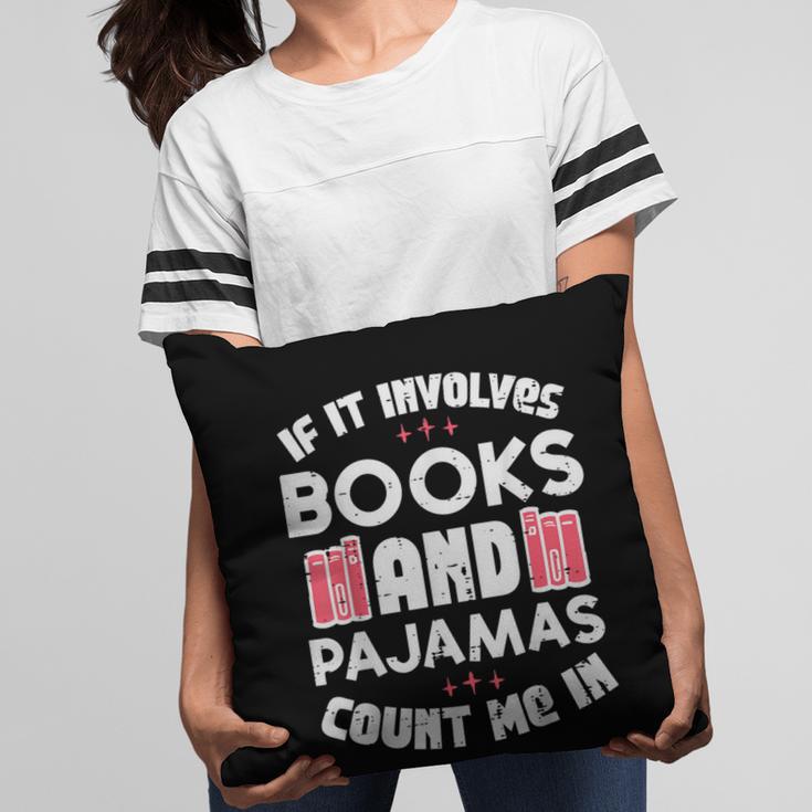 Books Pajamas Read Reading Book Librarian Women Girls Pillowcase Books Pajamas Read Reading Book Librarian Women Girls Pillowcase