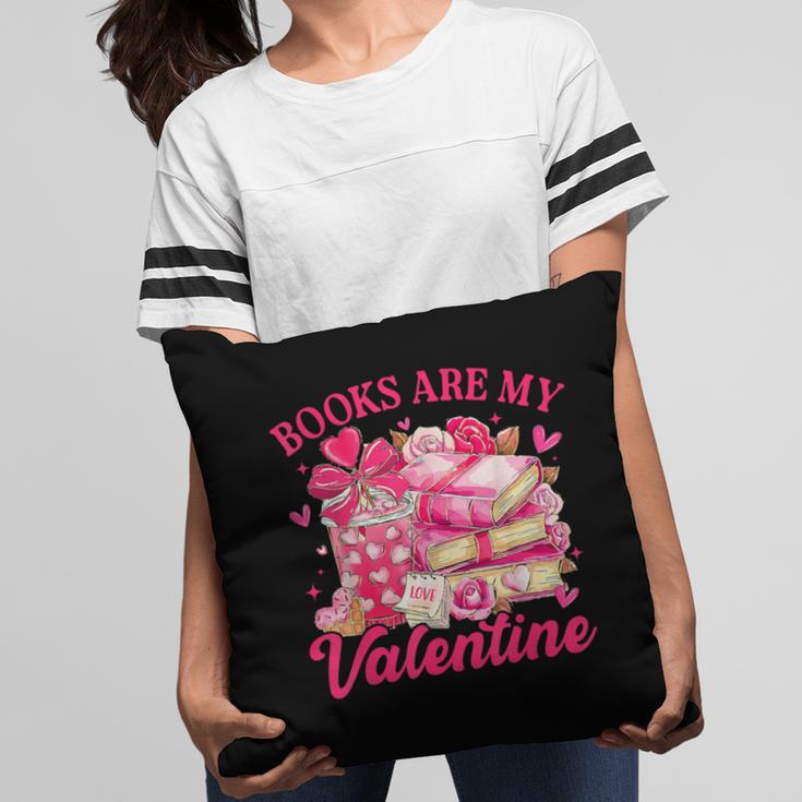 Books Are My Valentine Book Lover Heart Matching Party Pillowcase