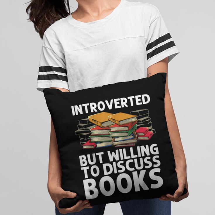 Bookworm Art For Men Women Book Reading Lover Bookish Pillowcase