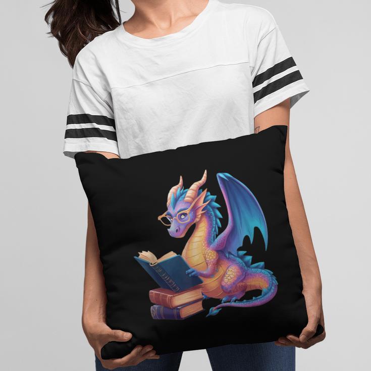 Bookworm Book Lover Women Girls Dragon Reading Pillowcase Bookworm Book Lover Women Girls Dragon Reading Pillowcase