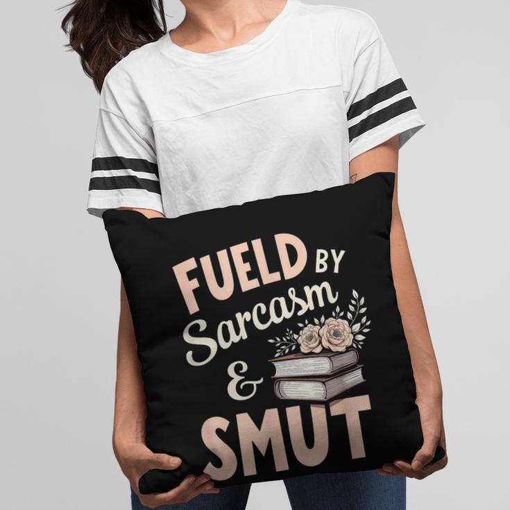 Bookworm Fueled By Sarcasm And Smut Book Reading Pillowcase Bookworm Fueled By Sarcasm And Smut Book Reading Pillowcase
