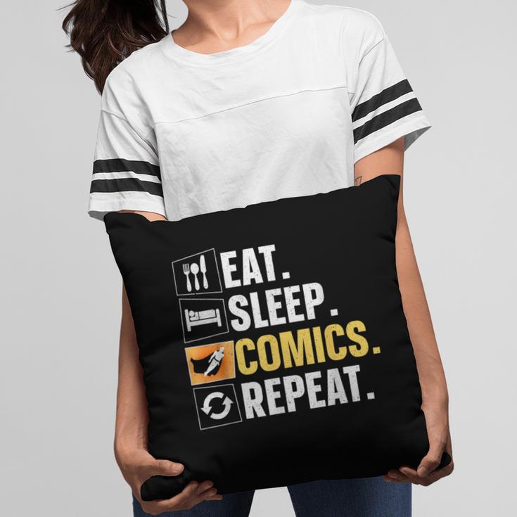 Comic Book Comic Stuff & Accessories -Adult Small Modern Letter Print Crew Collar Short Sleeve T-Shirt Pillowcase