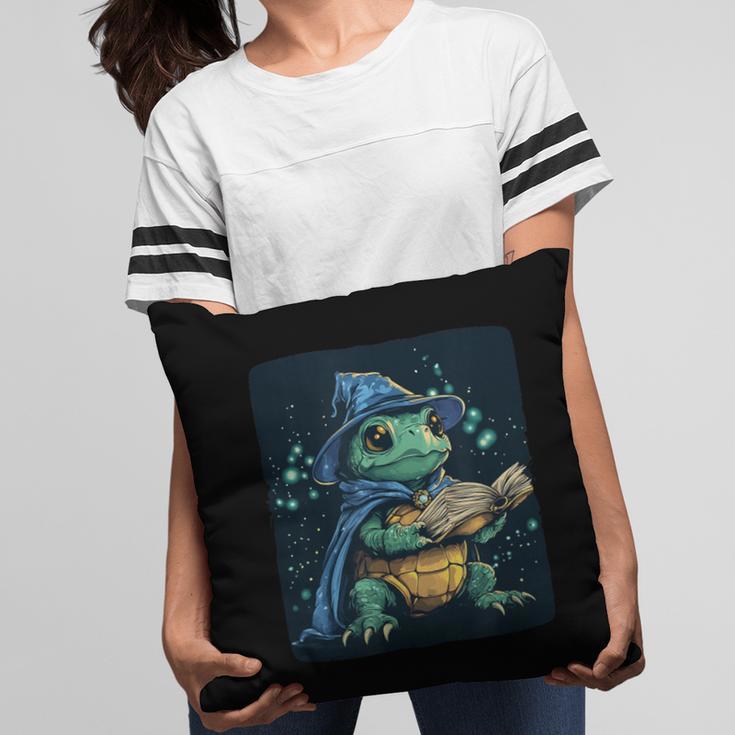 Cool Magical Book With Wizard Turtle For Adults And Kids Pillowcase Cool Magical Book With Wizard Turtle For Adults And Kids Pillowcase