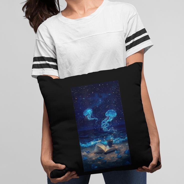 Cosmic Botanical Book Lover Reading Pillowcase