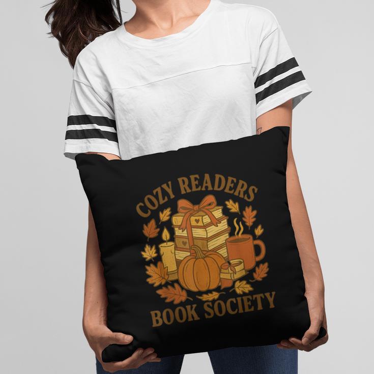Cozy Readers Book Society Vintage Fall Books & Pumpkin Pillowcase Cozy Readers Book Society Vintage Fall Books & Pumpkin Pillowcase