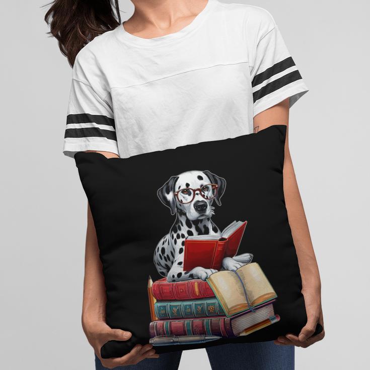 Dalmatian Reading Books Matching Bookworm Readers Librarian Pillowcase Dalmatian Reading Books Matching Bookworm Readers Librarian Pillowcase
