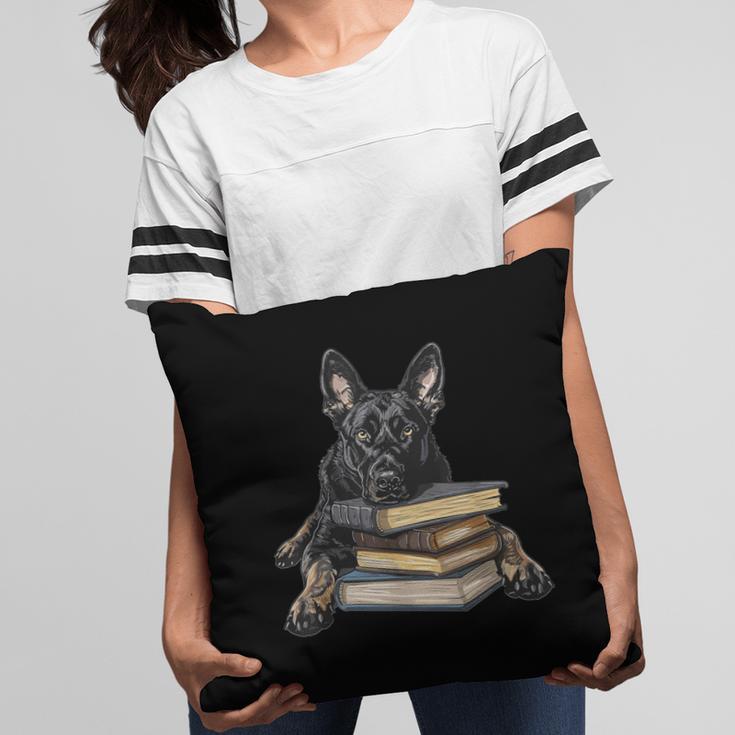 Dutch Shepherd Books Reading Dog Breed Graphic Pillowcase Dutch Shepherd Books Reading Dog Breed Graphic Pillowcase