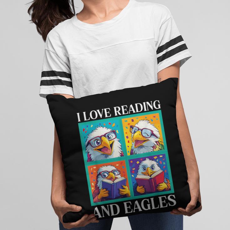 Eagle Love Reading And Eagles Child Book Lover Pillowcase