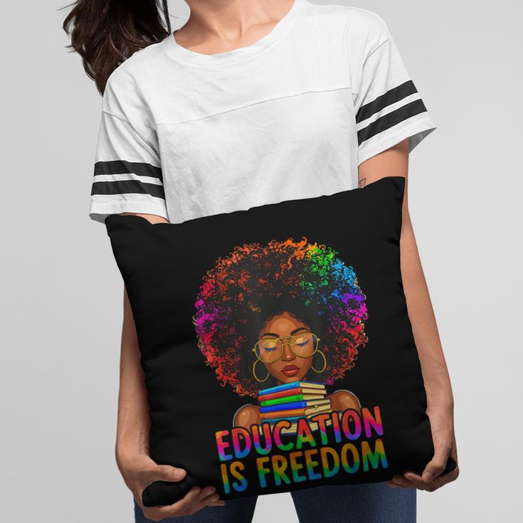 Education Is Freedom Teacher Books History Month Pillowcase