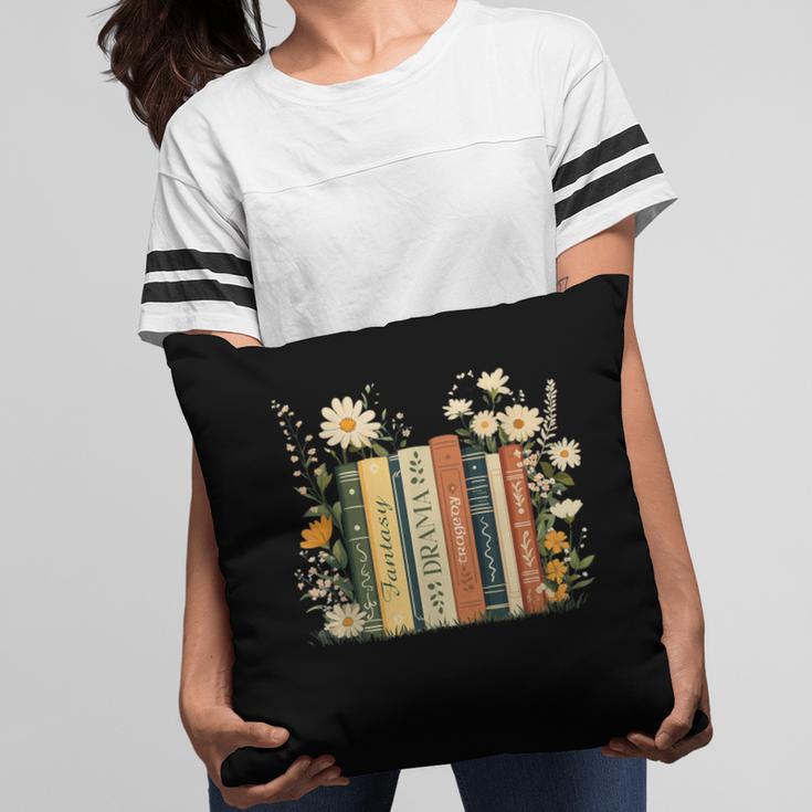 Fantasy Drama Tragedy Book Floral Subtle Pillowcase