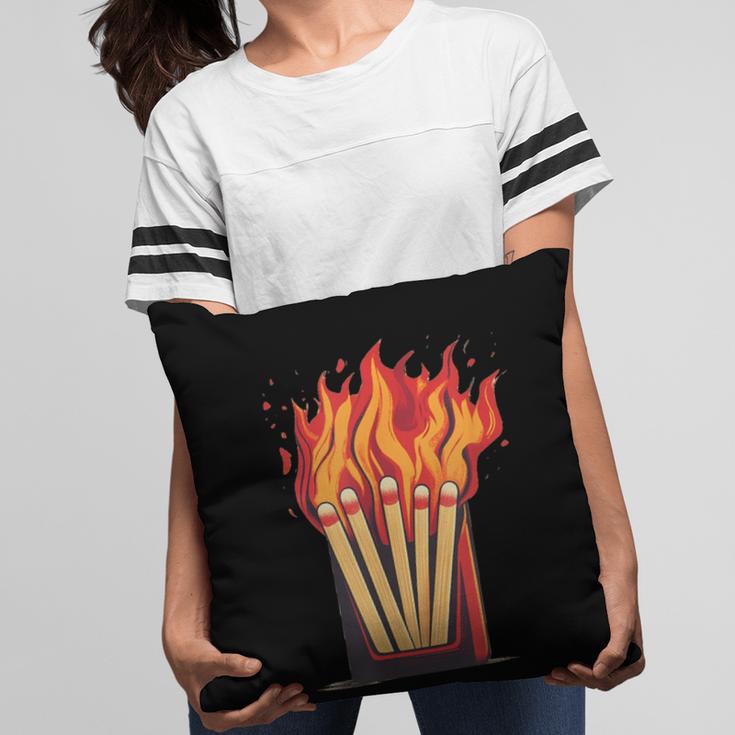 Flames And Lighter Costume For Matchbook Lovers Pillowcase Flames And Lighter Costume For Matchbook Lovers Pillowcase