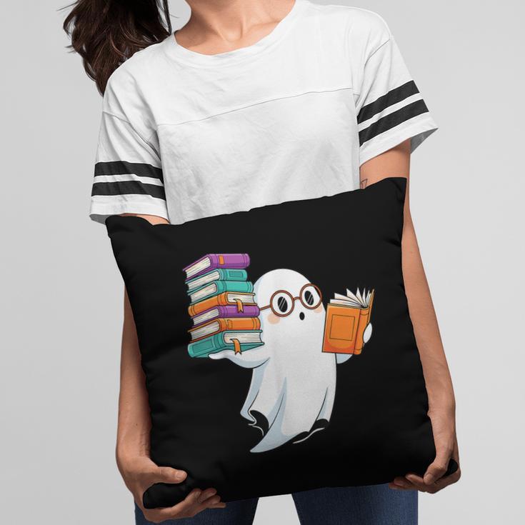 Ghost Reading Books Halloween Library Pillowcase Ghost Reading Books Halloween Library Pillowcase