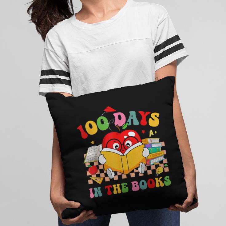 Groovy 100 Days In The Books Reading 100th Day Of School Pillowcase
