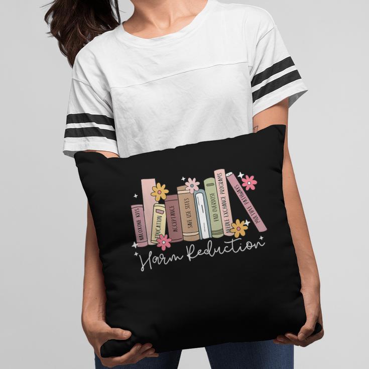 Harm Reduction Floral Book Overdose Awareness Nurse Pillowcase