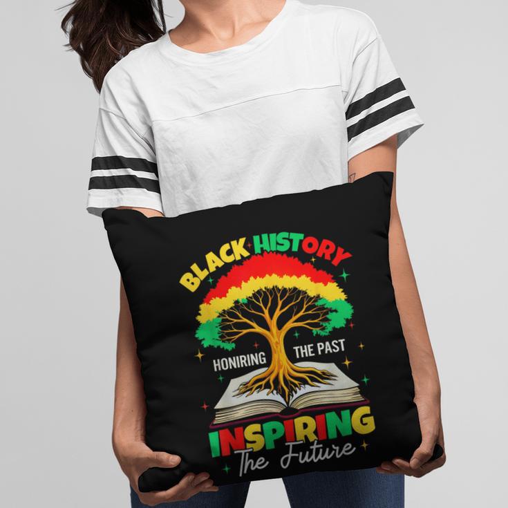 Honoring Past Inspiring Future History Month Book Tree Pillowcase