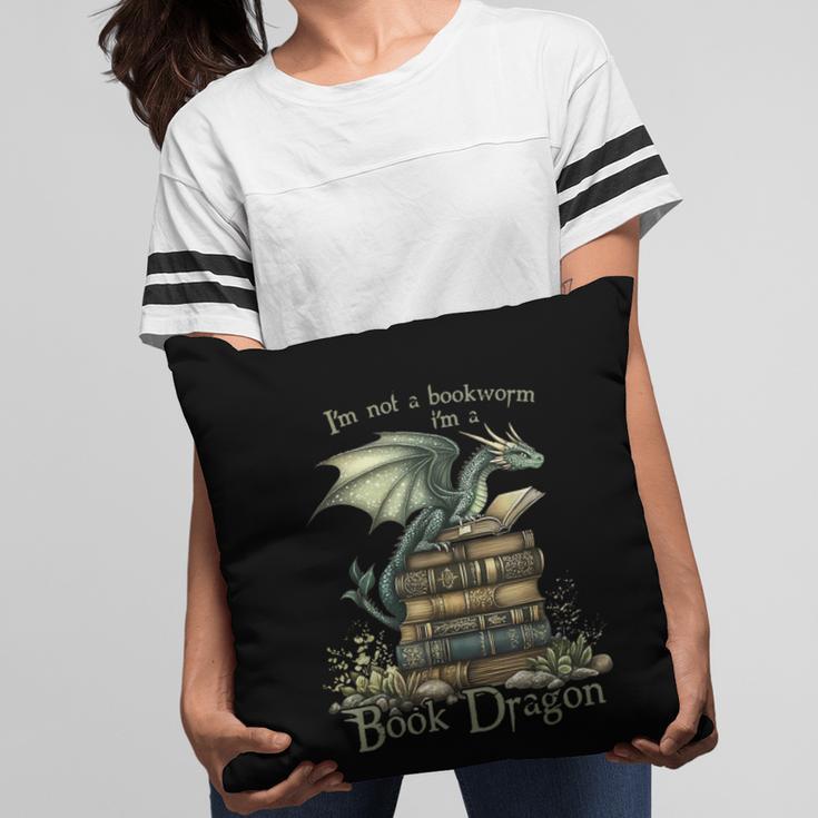 I'm Not A Bookworm I'm A Book Dragon Pillowcase I'm Not A Bookworm I'm A Book Dragon Pillowcase