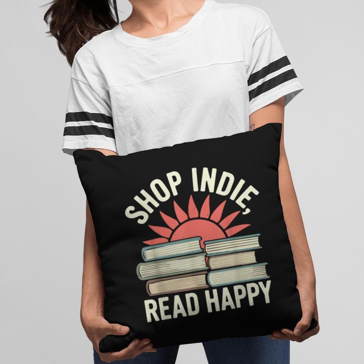 Independent Bookstore Fans Shop Local Literary Community Pillowcase