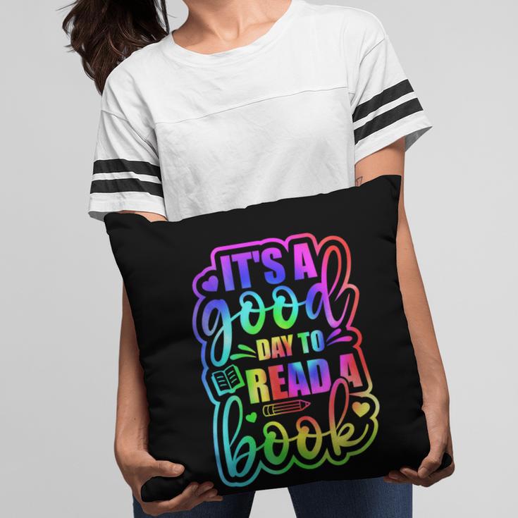 Its A Good Day To Read Book Kids Boys Girls Reading Graphic Pillowcase