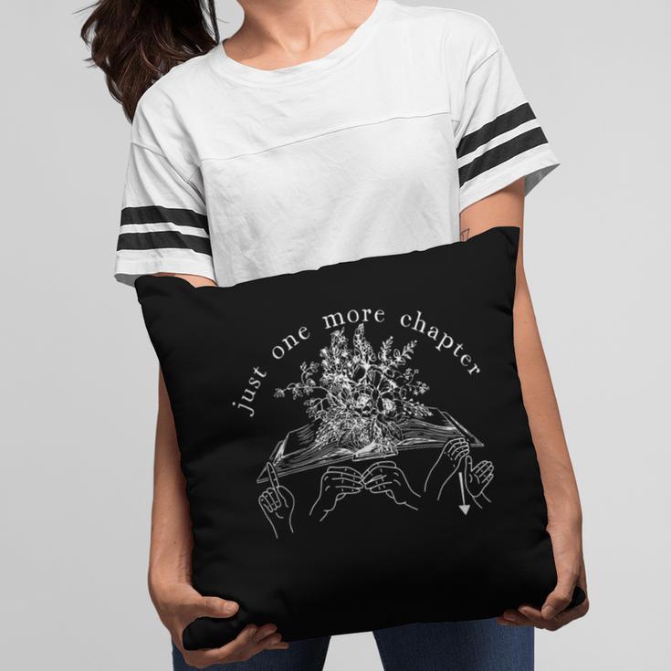 Just One More Chapter Deaf ASL Reading Book Librarian Pillowcase