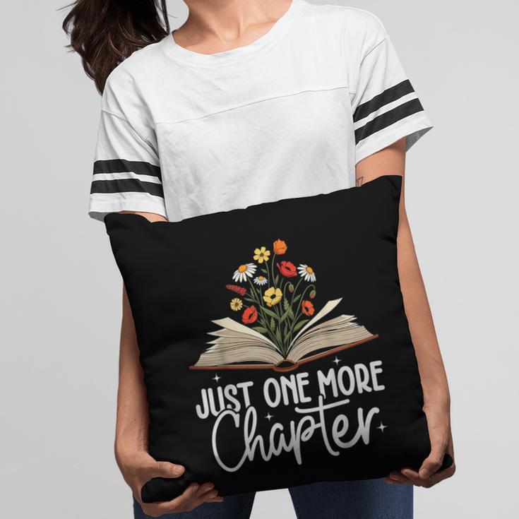 Just One More Chapter Floral Book Reading Girl Bookworm Pillowcase Just One More Chapter Floral Book Reading Girl Bookworm Pillowcase