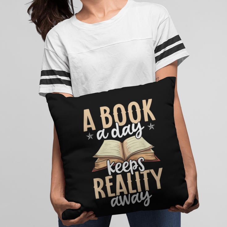 Librarian A Book A Day For Book Lover Reading Library Pillowcase