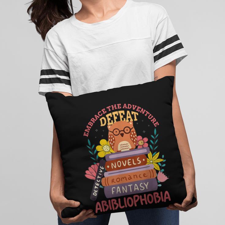 Literature Abibliophobia Book Reader Pillowcase