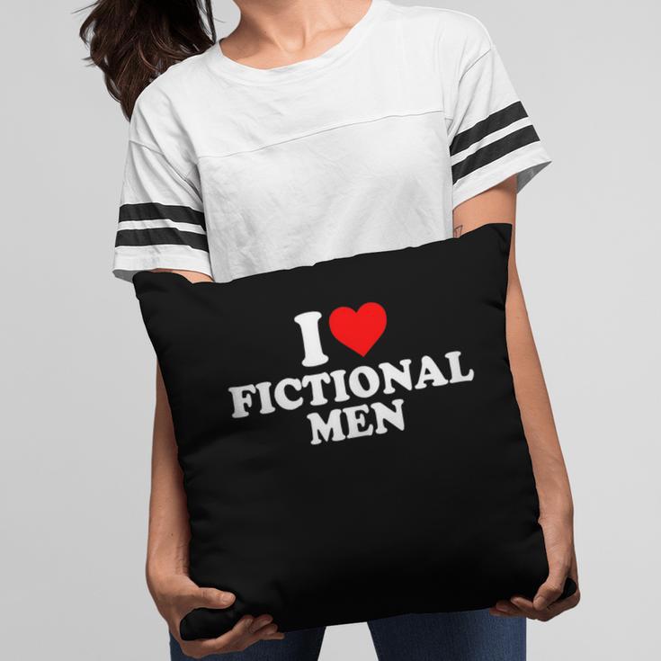 I Love Heart Fictional Men Simple Cute Books Reading Pillowcase