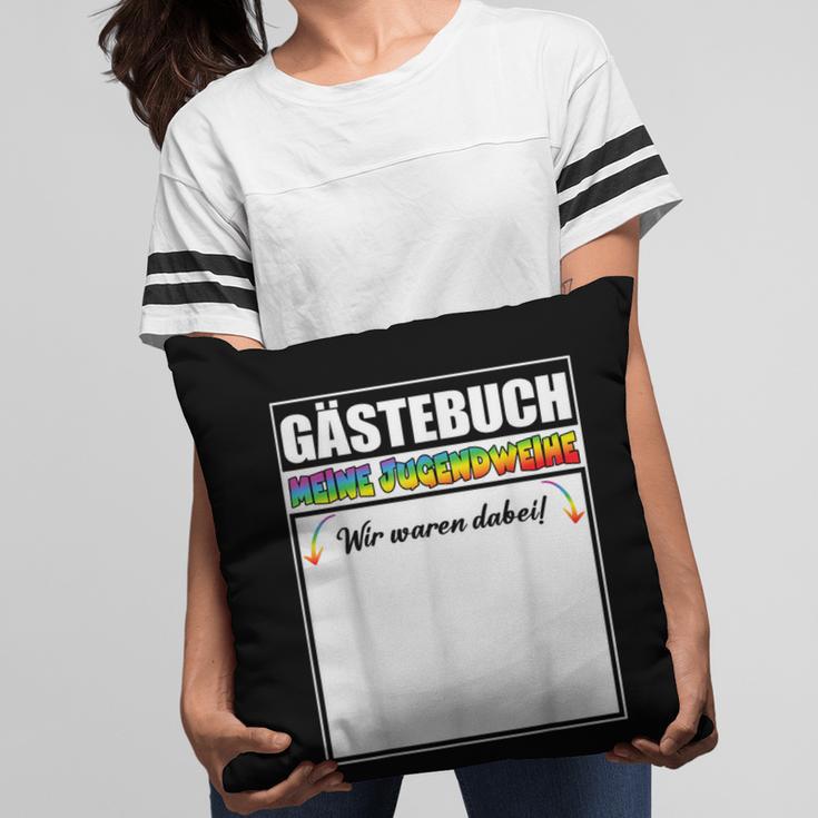 Meine Jugendweihe Guest Book Colourful Wir Waren Dabei MäDchen German Pillowcase