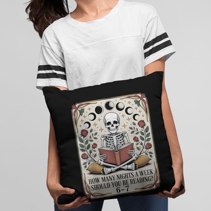 How Many Nights Reading Meme 6 7 Book Lover Pillowcase