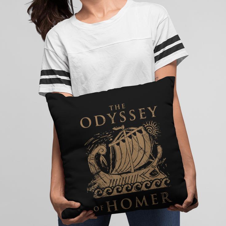 Odisea Soulz Iliad Odyssey Homer Ancient Greek History Book Odyssey Small Pillowcase
