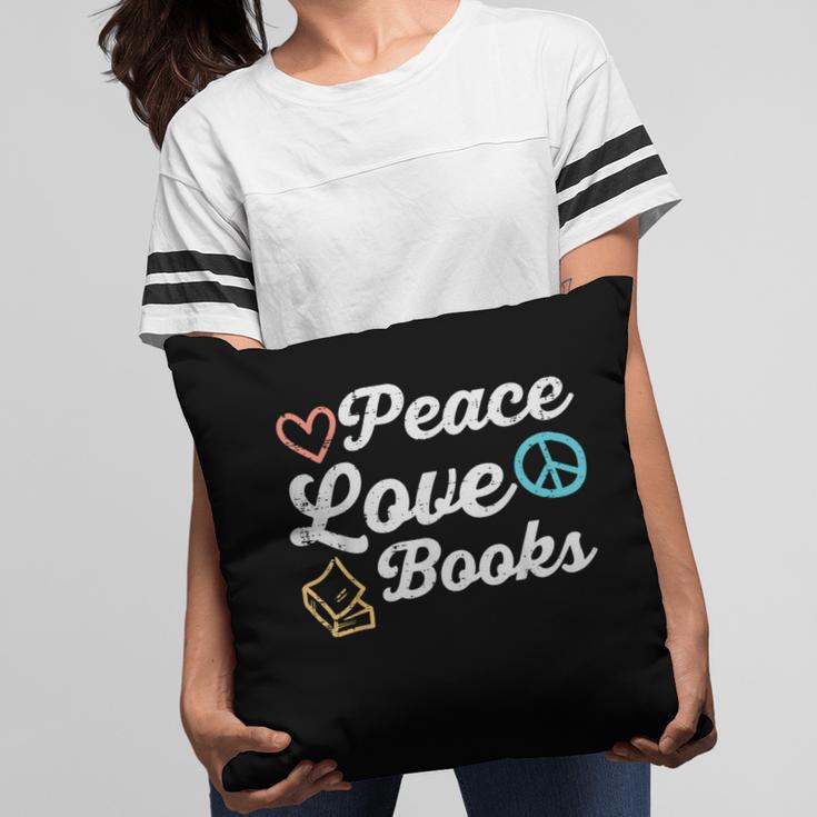 Peace Love Books Read Book Reading Librarian Across America Pillowcase Peace Love Books Read Book Reading Librarian Across America Pillowcase