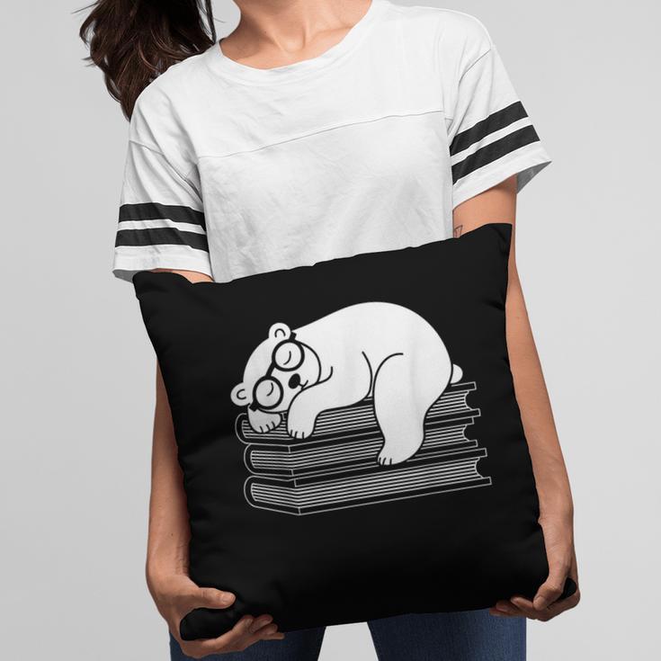 Polar Bear Reading Book Pajama Sleep Pillowcase