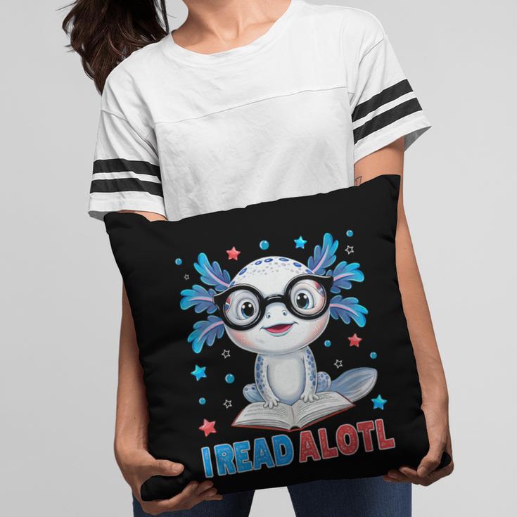 I Read Alotl Cute Axolotl Reading Book Lover Pillowcase I Read Alotl Cute Axolotl Reading Book Lover Pillowcase