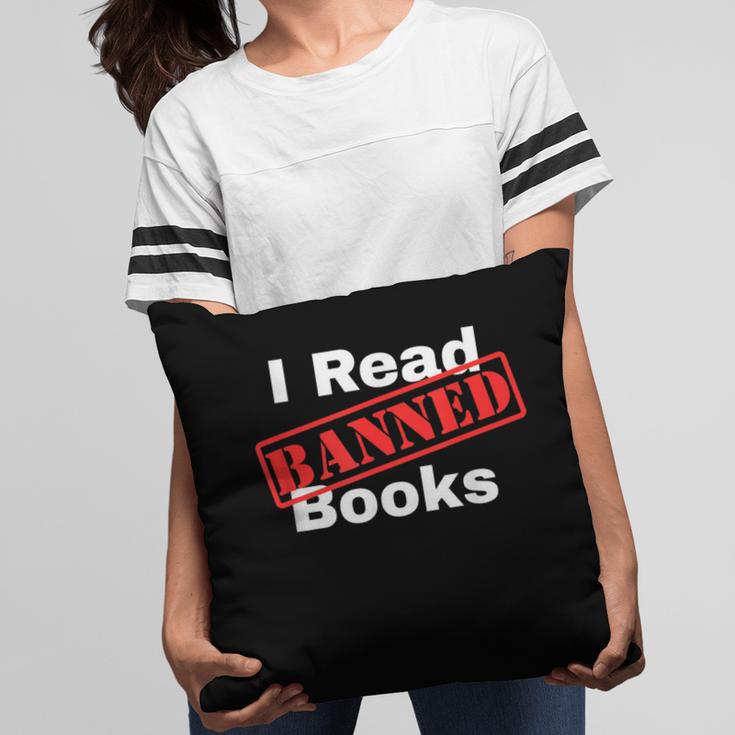 I Read Banned Books Censored Red Stamp Reading Librarian Pillowcase I Read Banned Books Censored Red Stamp Reading Librarian Pillowcase