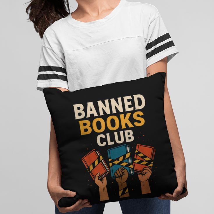 Read Banned Books Club Freely Anti-Censorship Librarian Pillowcase