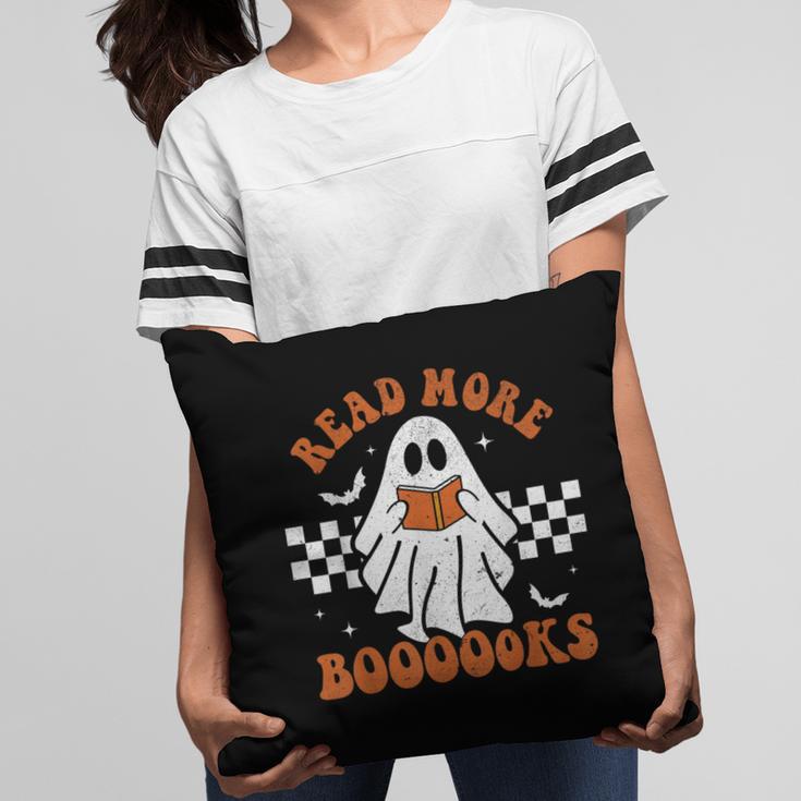 Read More Books Cute Ghost Reading Book Teacher Halloween Pillowcase Read More Books Cute Ghost Reading Book Teacher Halloween Pillowcase