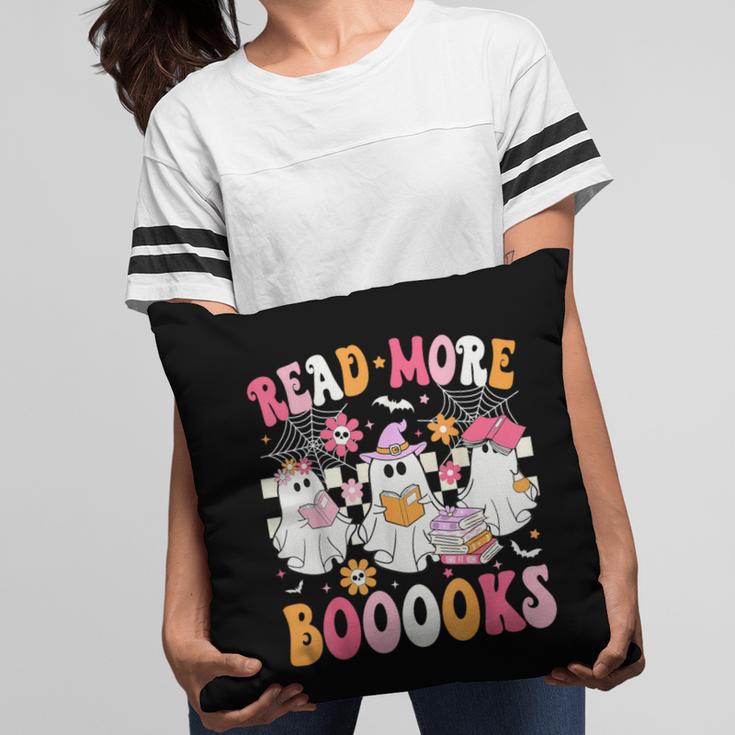 Read More Books Ghosts Reading Book Teacher Halloween Pillowcase