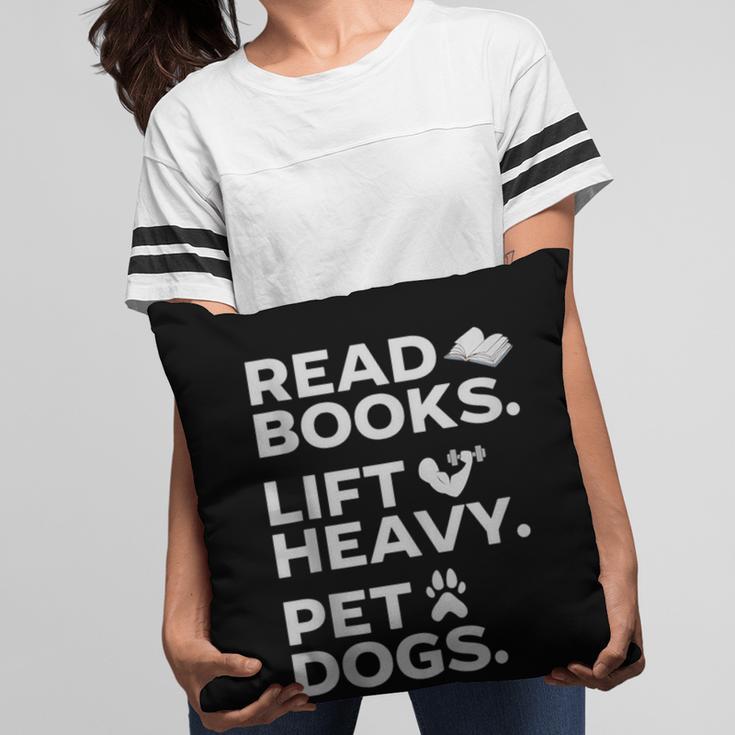 Read Books Lift Heavy Pet Dogs Pillowcase