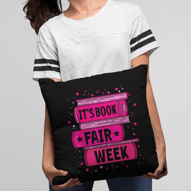 Reading Books Its Book Fair Week Pillowcase